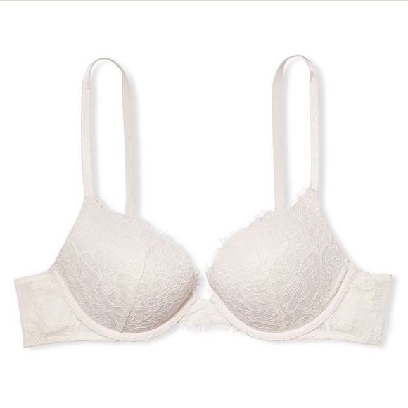 Victoria Secret Dream Angels Lace Push Up Bra- 34D - Picture 2 of 14